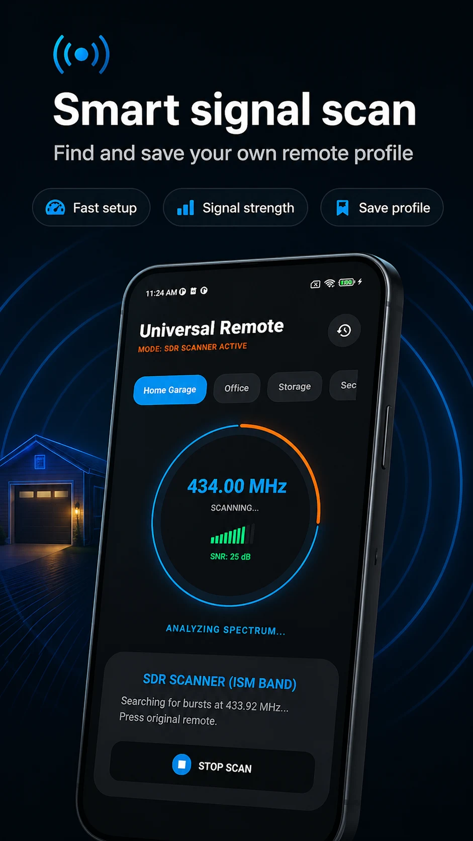 Universal Garage Door Remote screenshot