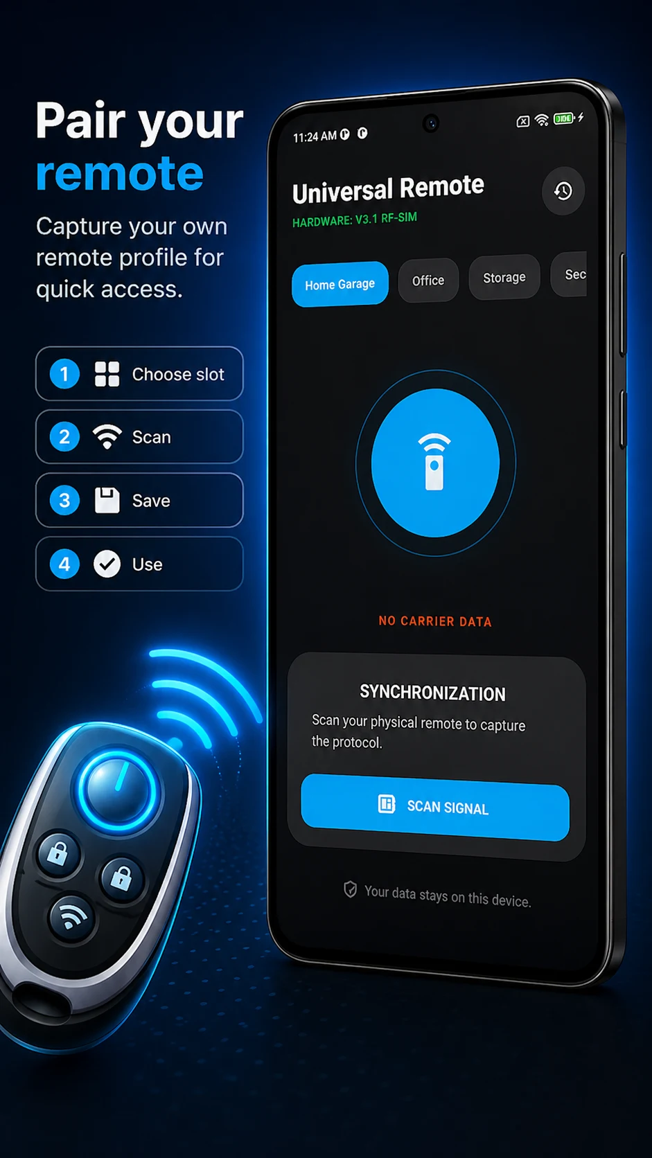 Universal Garage Door Remote screenshot