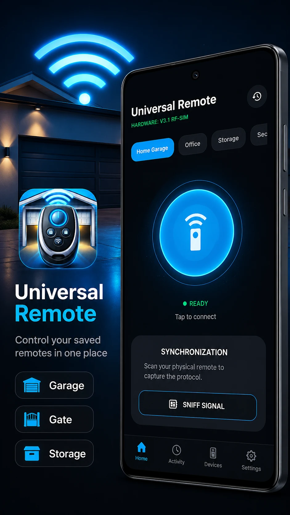 Universal Garage Door Remote screenshot